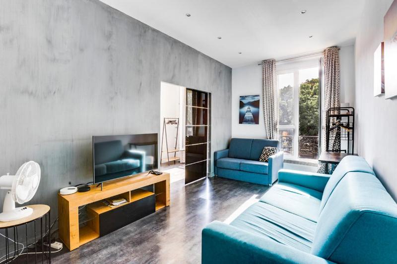 193 Suite Devaux - Superbe Appartement A Paris Bagian luar foto